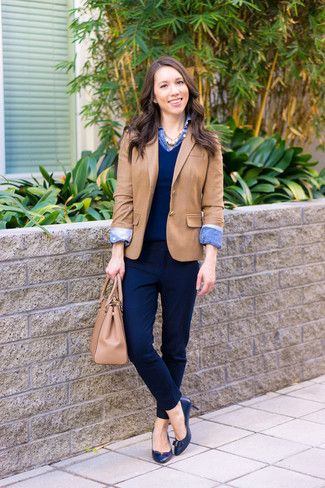 blazer avec pull