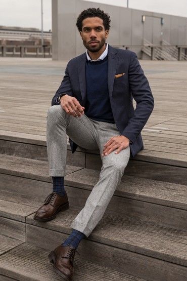 blazer avec pull